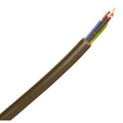 0.75mm 2183Y 3 Core PVC Flex Cable Gold