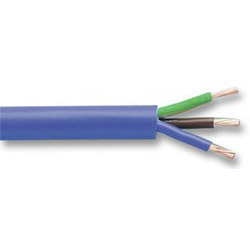 2.5mm 3 Core 3183 Artic Flex Cable Blue