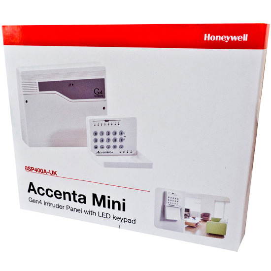 Honeywell Accenta Mini Gen4 Intruder Panel with LED Keypad Security