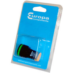Europa 22mm Green 110v Led Pilot Lamp