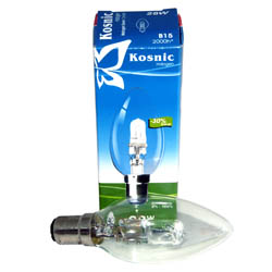 Kosnic 28w Halogen Candle Lamp SBC