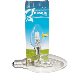 Kosnic 42w Halogen Candle Lamp SES