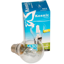 Kosnic 42w Halogen GLS Lamp BC