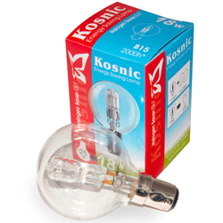 Kosnic 18w Halogen Golf Ball Lamp SBC