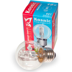 Kosnic 18w Halogen Golf Ball Lamp ES