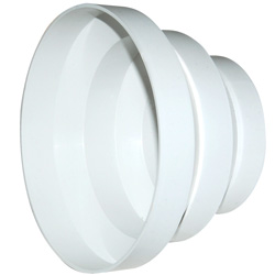 Manrose 6  (150mm) to 4 (100mm) Flexible Duct Reducer