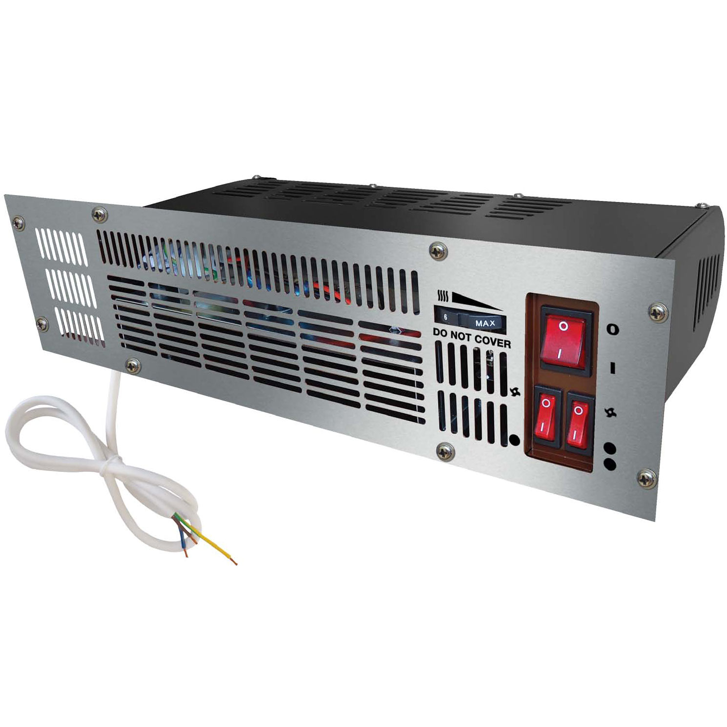 Eterna 2.4KW Plinth Heater with 3 Trim finishes Heating Northern