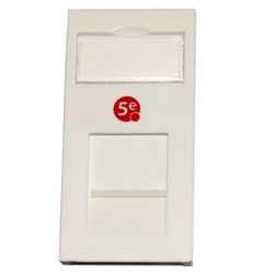 Data CAT5E RJ45 Wall Grid Outlet Module