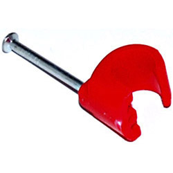 Cable Clip Round 7-10 Red