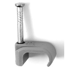 Cable Clips Flat T&E  7X14  Grey