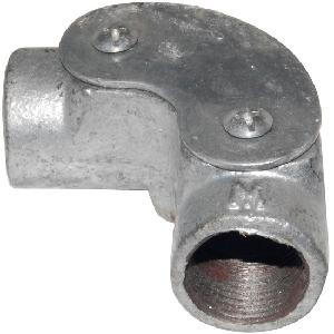 Inspection elbow 20mm Galvanised