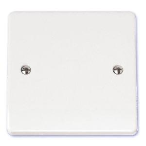 Scolmore Mode 20A Flex Outlet Plate White