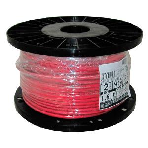 1.5mm 2 Core Fire-Safe Red Cable