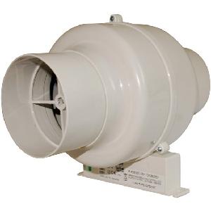 Manrose Inline Duct Fan 100mm with Timer CFD200T