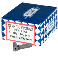 Olympic Fixings 5mm Pin Plug