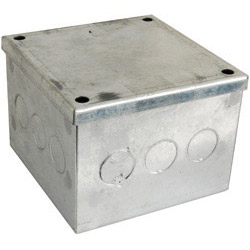 Galvanised Adaptable Back Box 4x4x3