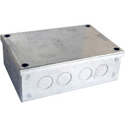 Galvanised Adaptable Back Box 6x4x2