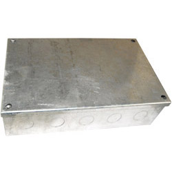 Galvanised Adaptable Back Box 9x6x2