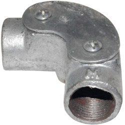 Inspection elbow 20mm Galvanised