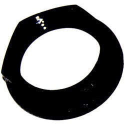 20mm Locknut IP68 Black