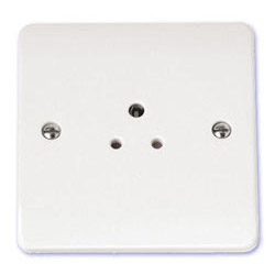 Scolmore Click Mode 2A 1 Gang Single Socket White
