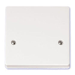 Scolmore Click Mode 45A Cooker Connection Plate White