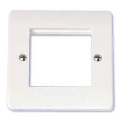 Scolmore Click Mode Double Media Plate Twin Aperture