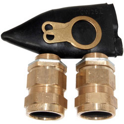 Wiska 25mm Waterproof Gland pack (2 per pack)