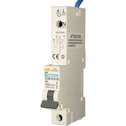 Europa 6 Amp 30 mA RCBO