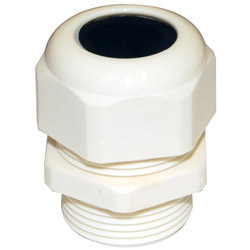 25mm Compression Gland IP68 White