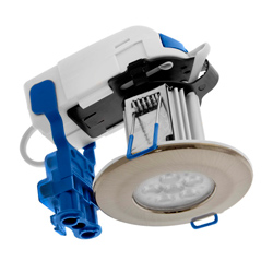 Click inceptor 8w Integrated LED Downlight Sat Chr Bezel Cool White