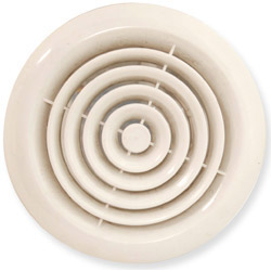 Manrose 4 100mm Circular Grill White