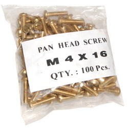M4 X 16mm Brass Screws