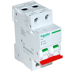 Schneider Electric Acti 9  Double Pole 125a Switch Disconnector