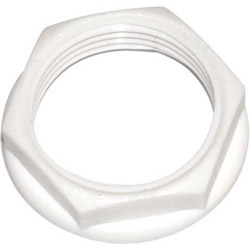 25mm Locknut IP68 White