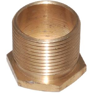 Long Male Brass Bush - 25mm