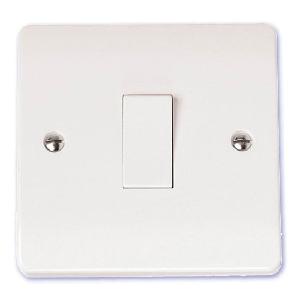 Scolmore Click Mode 10A Intermediate Switch White