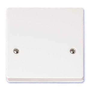 Scolmore Click Mode 45A Cooker Connection Plate White