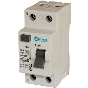 Europa RCD 40Amp 30Ma DP