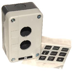 Europa 2 Hole Plastic Control Station Enclosure