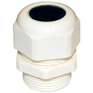25mm Compression Gland IP68 White