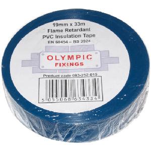 19mm X 33Mtr Blue PVC Insulation Tape