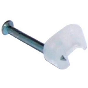 Cable Clip Flat  2X4 Clear