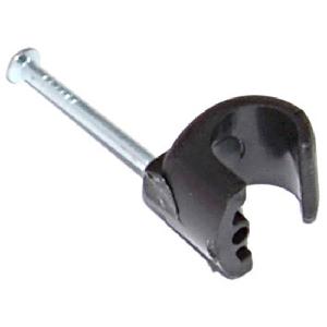 Cable Clip Round 7-10 Black