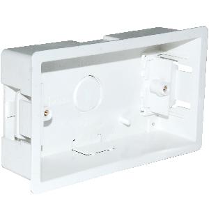 Click 2 Gang Double 35mm Dry Lining Box