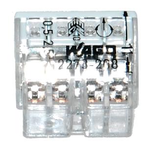 Wago 8 Way Connector White