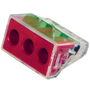 Wago 6mm 3 Port Push-Wire Connectors