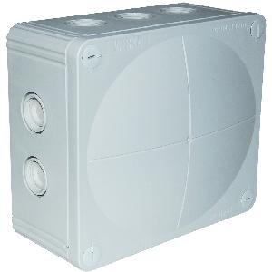 Wiska Combi 1210/5/S Grey Weatherproof Jucntion Box